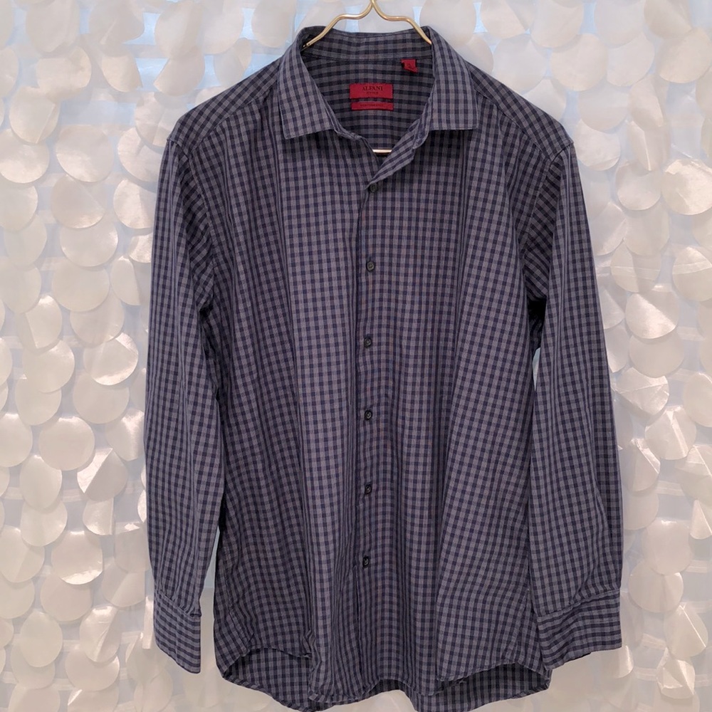 Dark Blue (Almost Purple) Alfani Oxford
